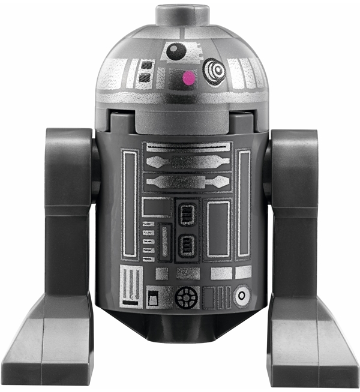 Astromech Droid, R2-BHD - Dark Bluish Gray Body Item No: sw0933