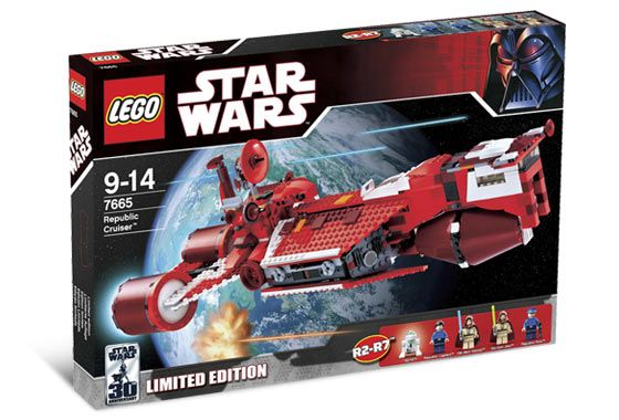7665 Republic Cruiser (Limited Edition-with R2-R7)