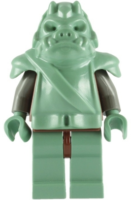 Gamorrean Guard - Sand Green, Dark Gray Arms Item No: sw0075