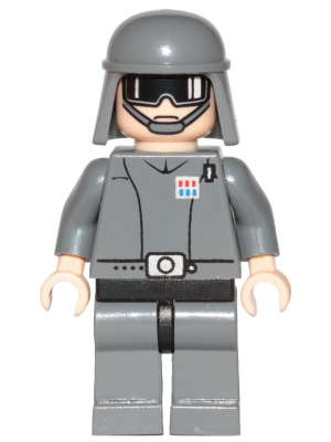 General Maximillian Veers - Goggles Print and Dark Bluish Gray Helmet Item No: sw0178