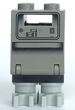 Gonk Droid (GNK Power Droid), Light and Dark Gray Item No: sw0073