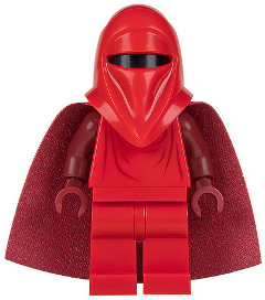 Imperial Royal Guard - Dark Red Arms and Hands, Starched Fabric Cape Item No: sw0521