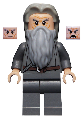 Lor061 Gandalf the Grey - Hair
