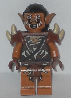 Lor077 Gundabad Orc - Hair and Shoulder Spikes