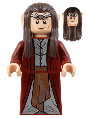 Lor128 Elrond - Dark Red Robe