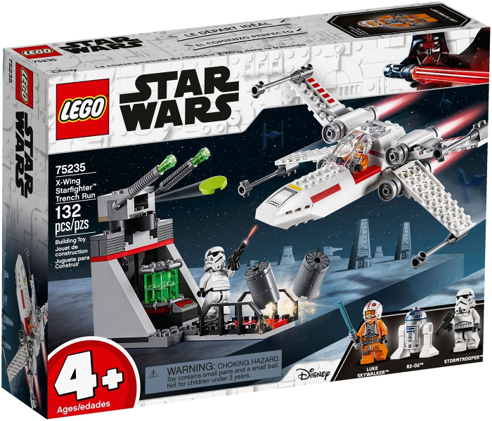 75235 X-wing Starfighter Trench Run