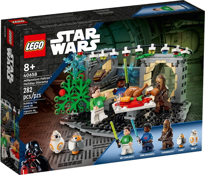 40658 Millennium Falcon Holiday Diorama