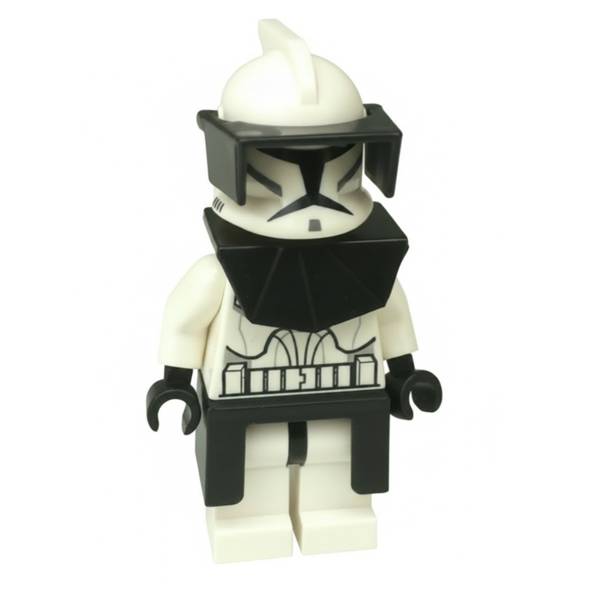 Clone Trooper (Phase 1) - Black Visor, Pauldron, and Kama, Large Eyes Item No: sw0223
