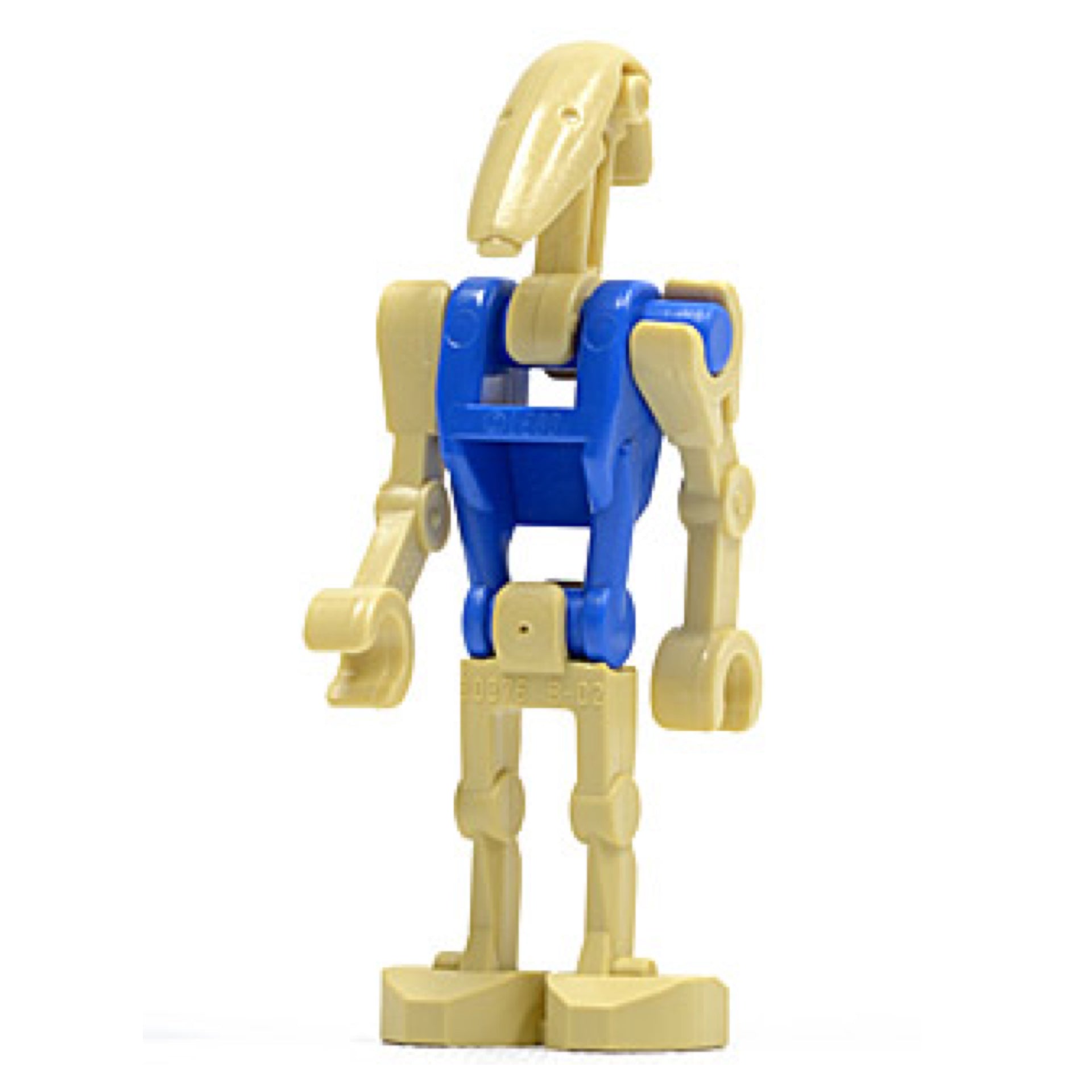Battle Droid Pilot - Blue Torso, Angled Arms Item No: sw0095a