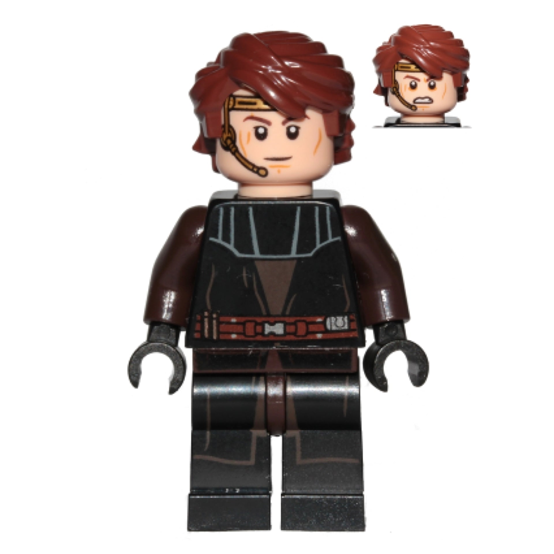 Anakin Skywalker (Black Legs, Headset) Item No: sw0939
