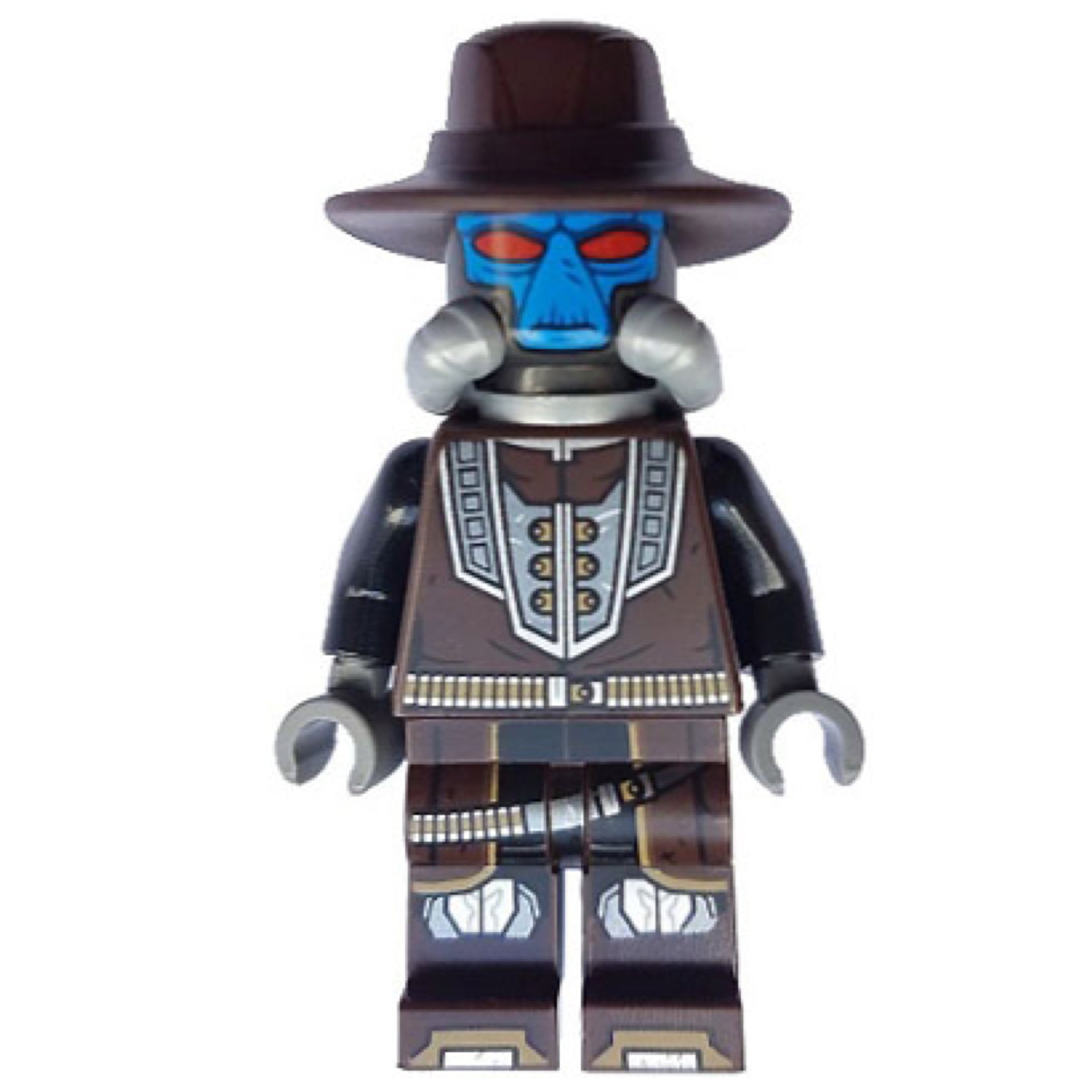 Cad Bane - Pearl Dark Gray Head Item No: sw1219