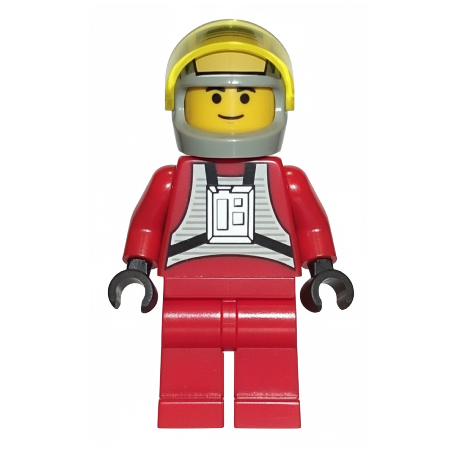 Rebel Pilot B-wing (Yellow Head, Light Gray Helmet, Trans-Yellow Visor) Item No: sw0032