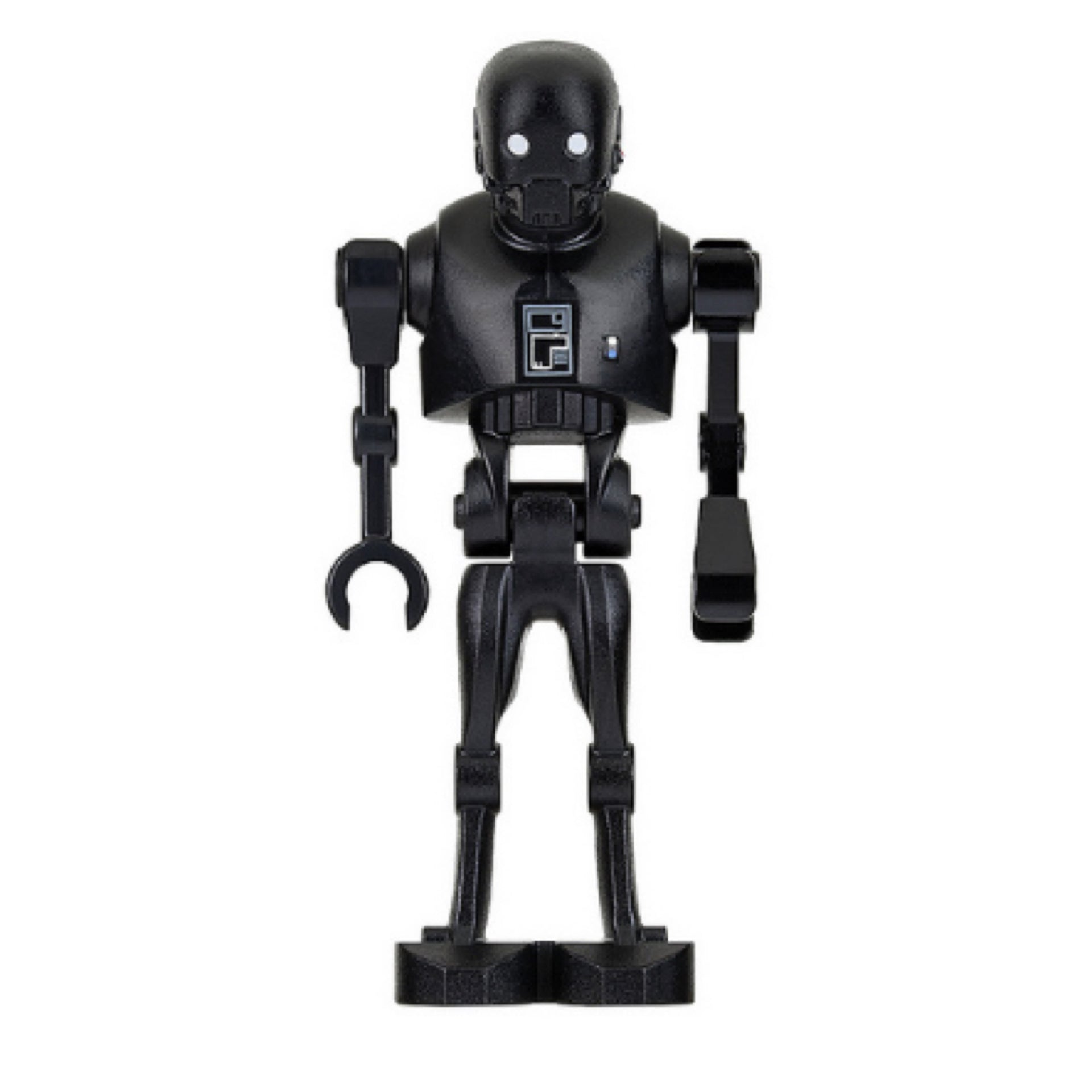 K-2SO Droid - Dark Bluish Gray and Silver Chest Panel Item No: sw0782