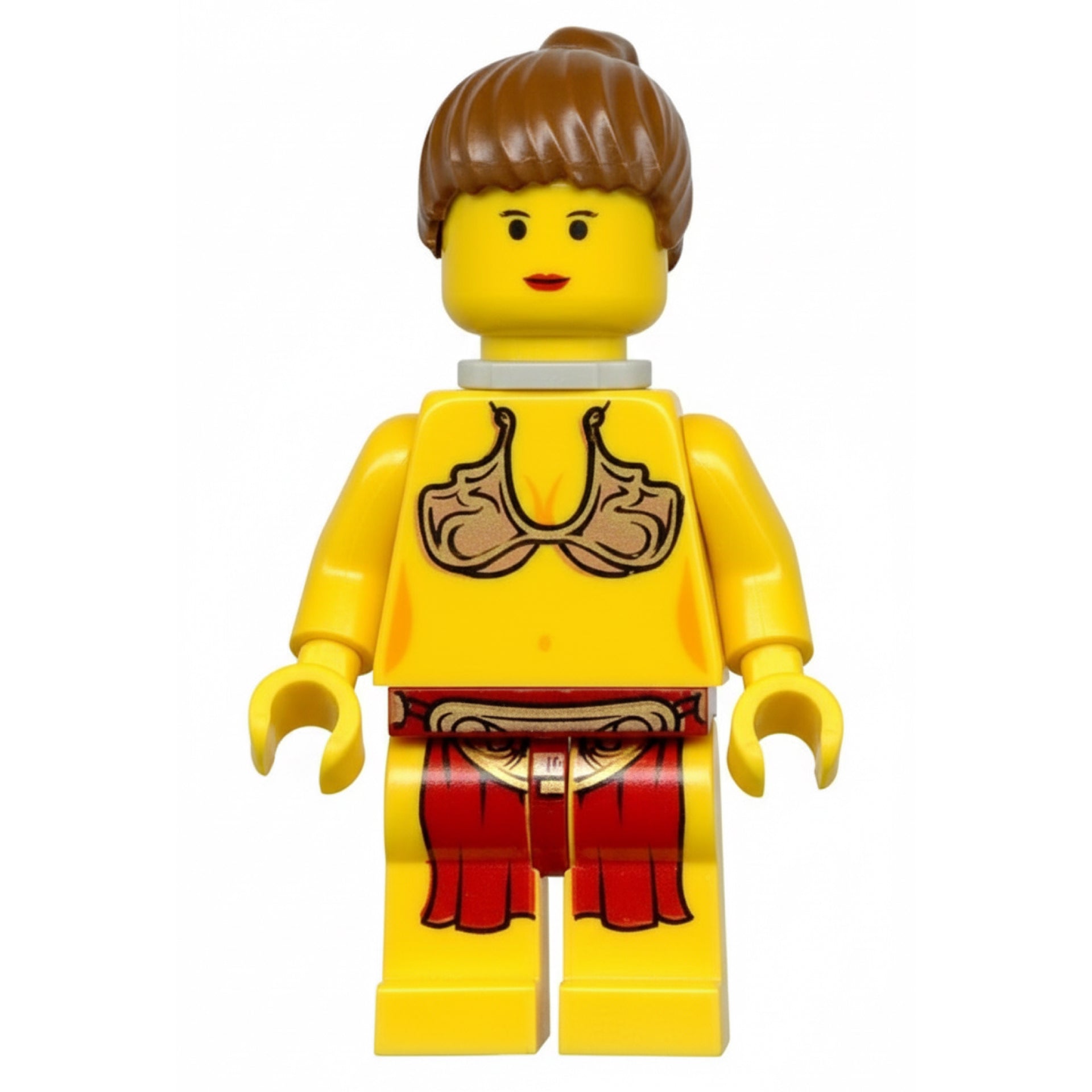Princess Leia - Jabba Slave Outfit, Yellow Skin, Neck Bracket Item No: sw0070