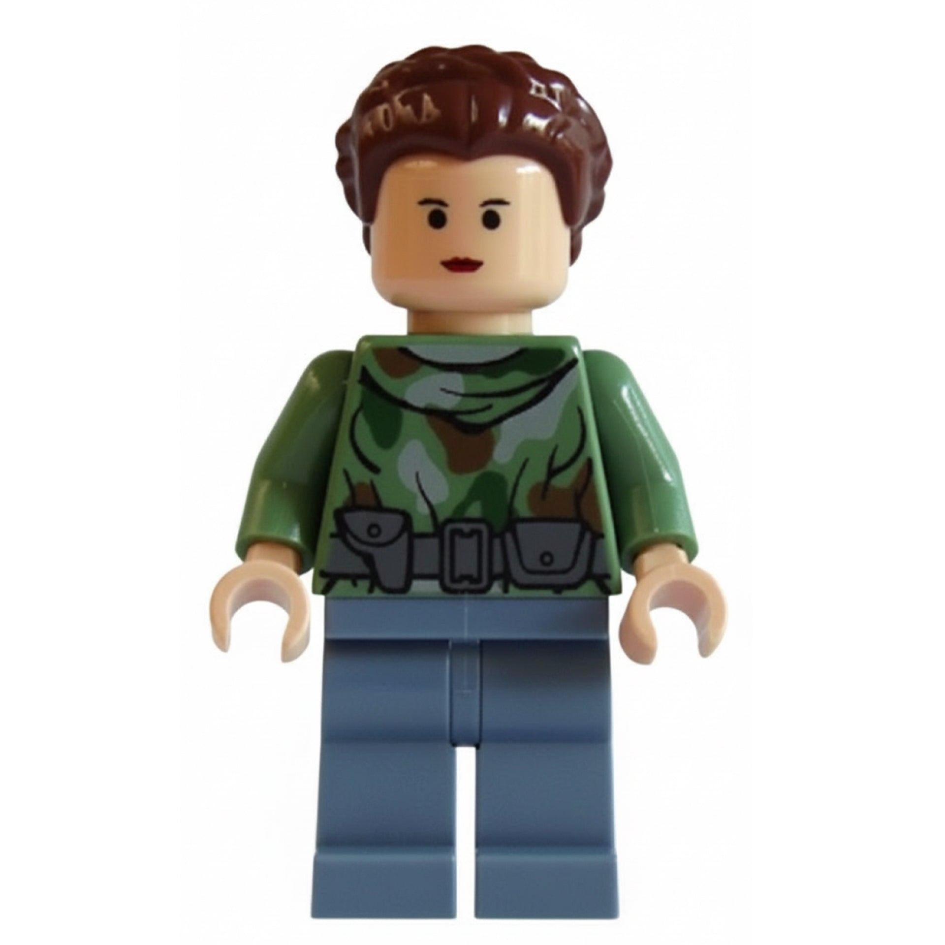 Princess Leia - Endor Outfit, Sand Green Camouflage, Sand Blue Legs Item No: sw0235