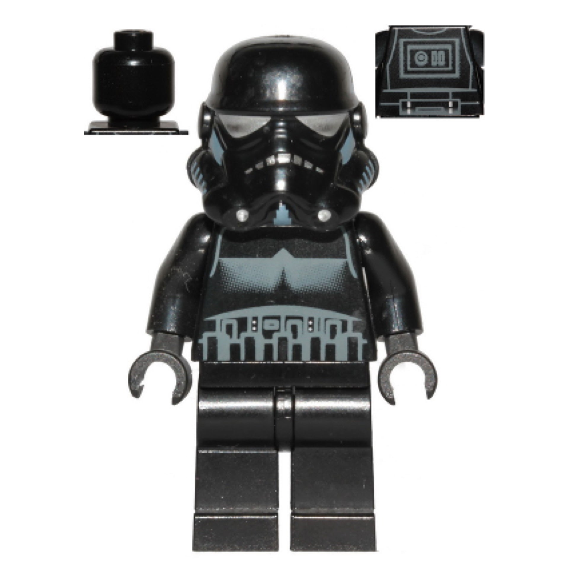 Imperial Shadow Trooper - Long Line on Back Item No: sw0166b