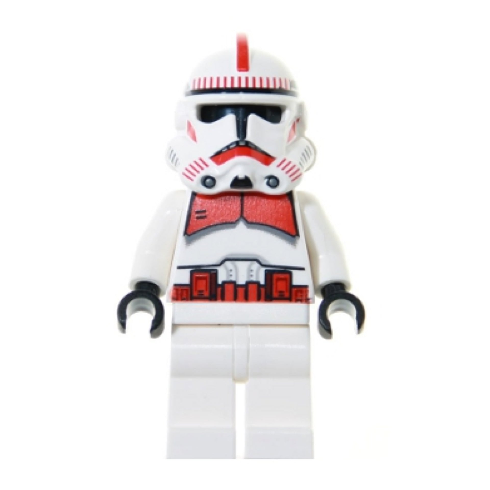 Clone Shock Trooper, Coruscant Guard (Phase 2) - White Hips, Black Head Item No: sw0189