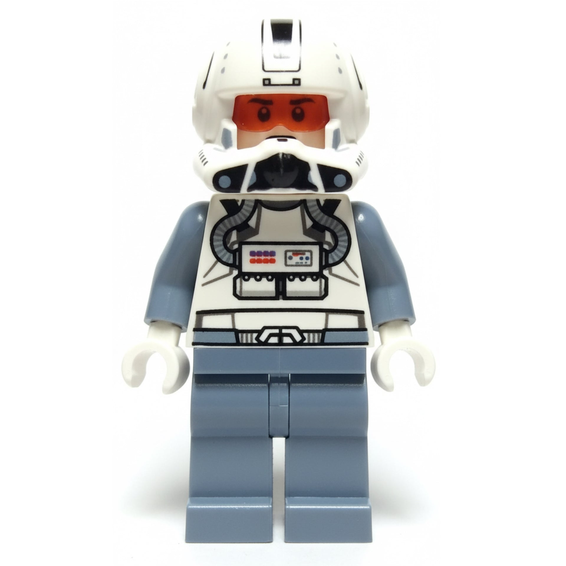 Clone Trooper Pilot (Phase 2) - Sand Blue Arms and Legs, Frown Item No: sw0266