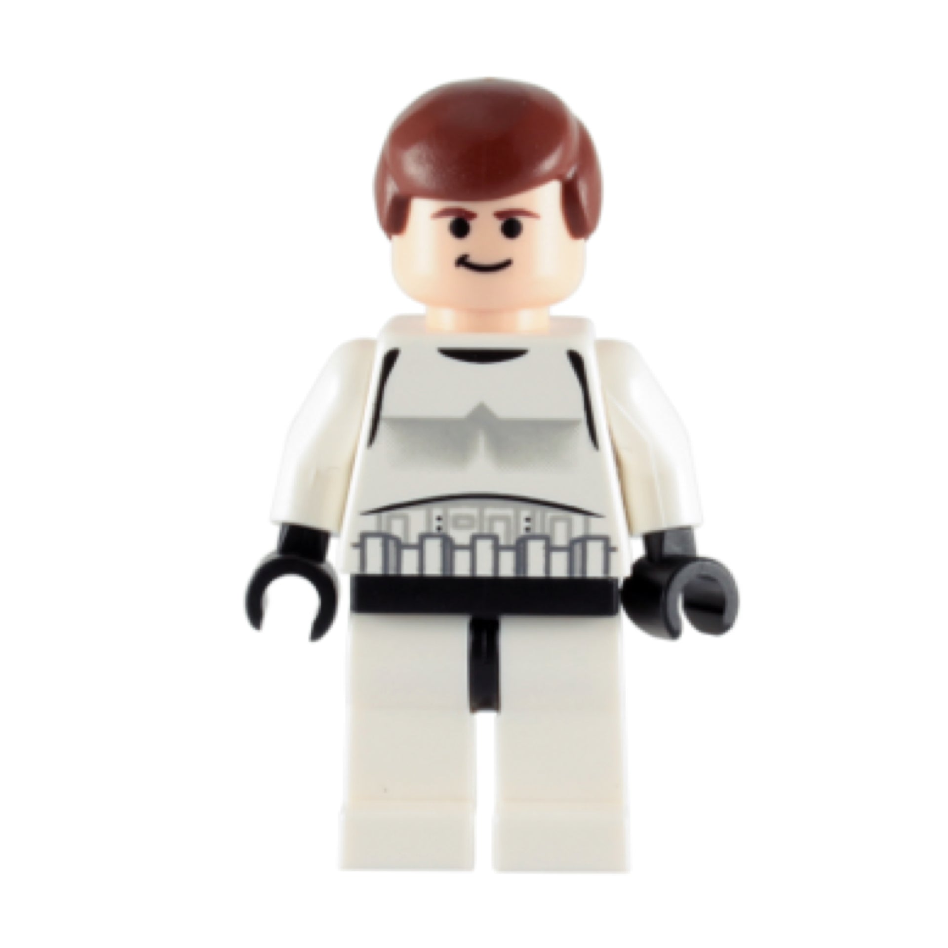 Han Solo - Stormtrooper Outfit, Plain Legs, Black Eyes Item No: sw0205