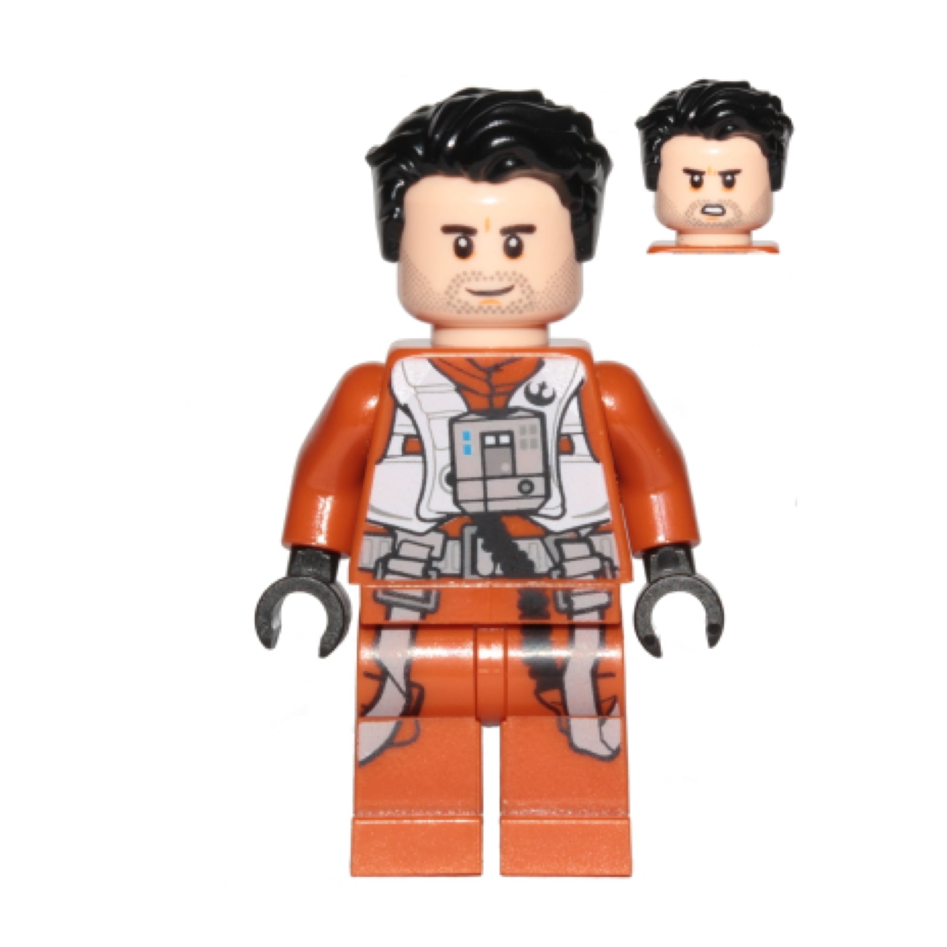 Poe Dameron (Pilot Jumpsuit, Hair Swept Left Tousled)