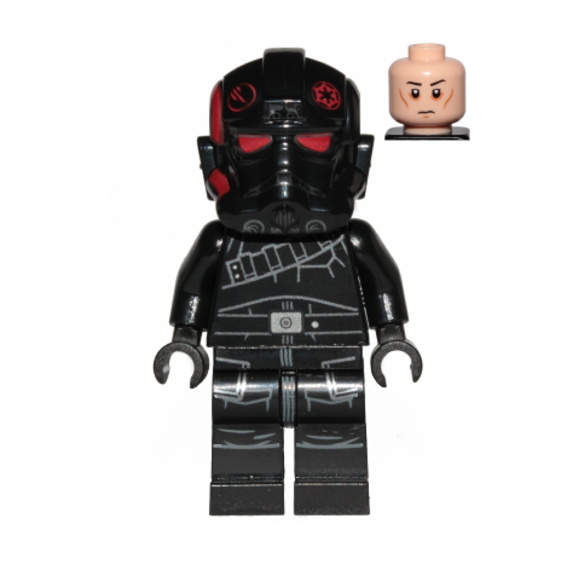 Inferno Squad Agent (Frown, Sunken Eyes) Item No: sw0987
