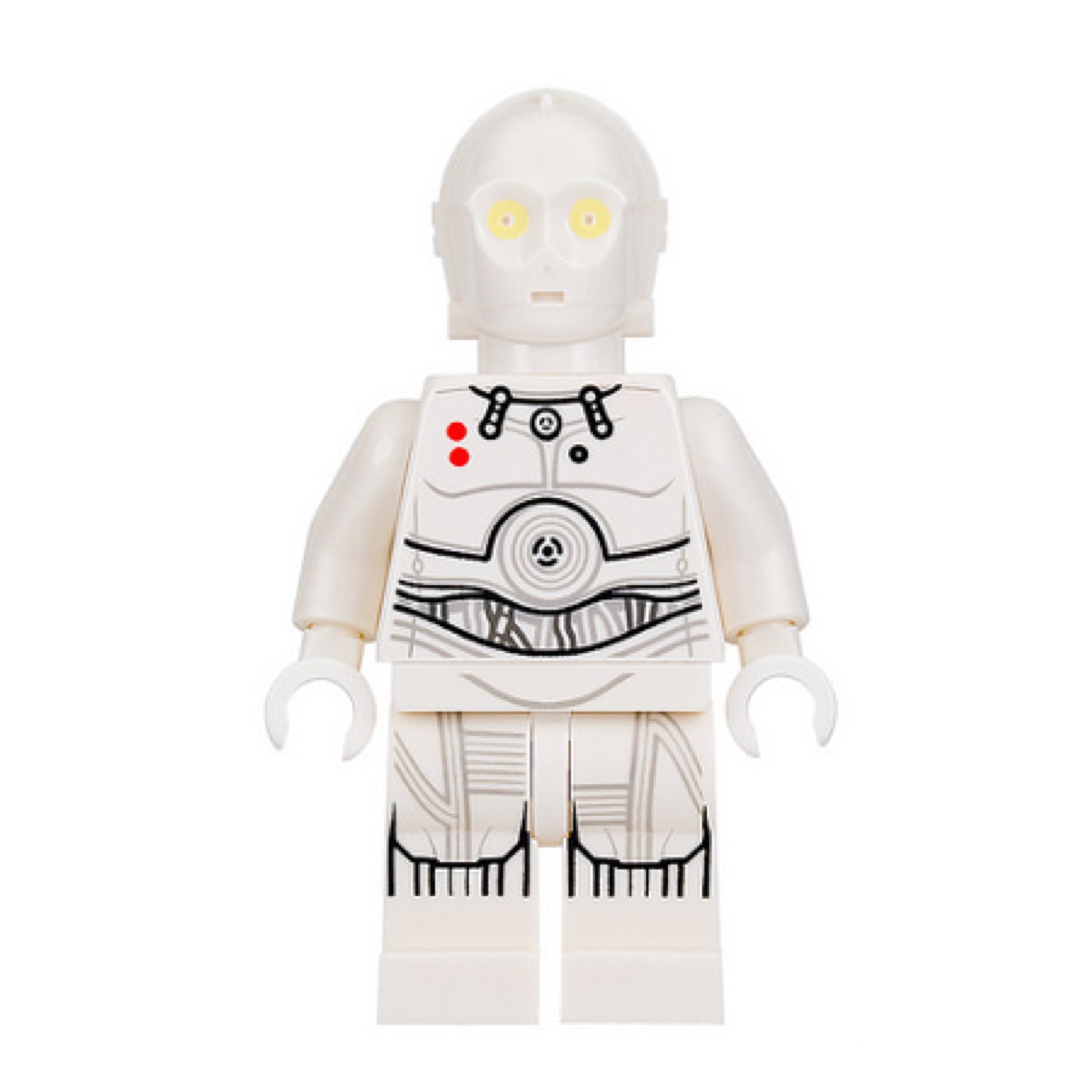 K-3PO - Printed Legs, Bright Light Yellow Eyes Item No: sw0725