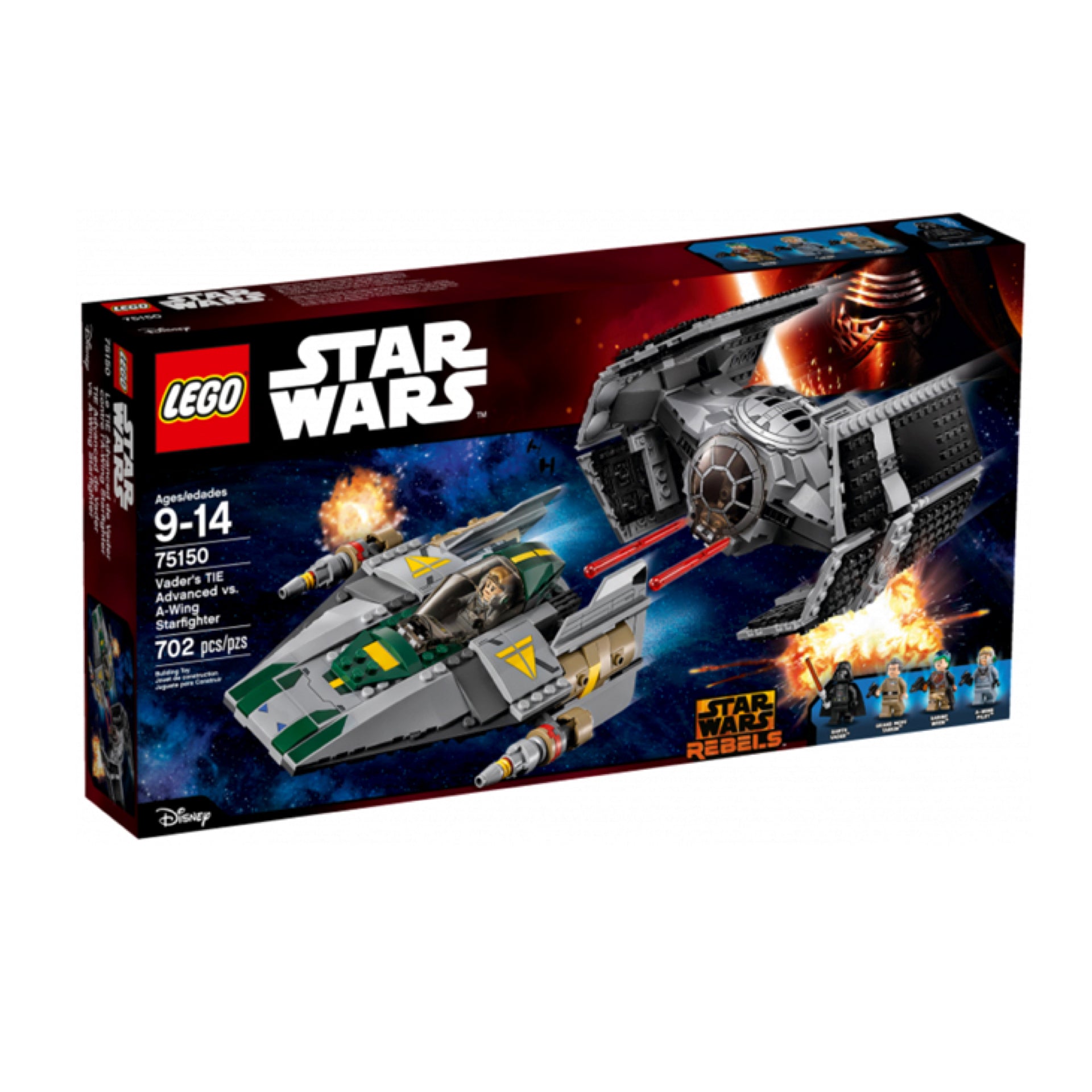 75150 - Vader's TIE Advanced vs. A-Wing Starfighter