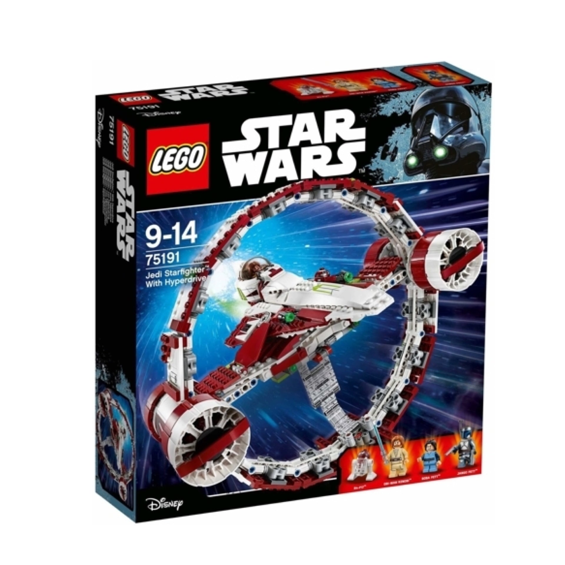 Green　リオレイア 75191 - Jedi Starfighter with Hyperdrive