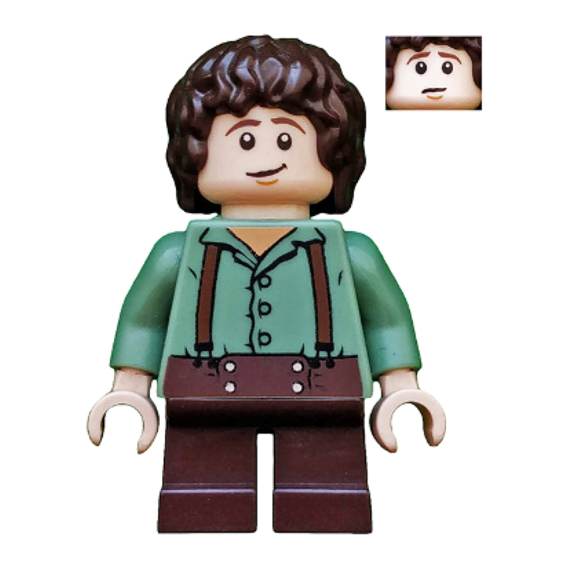 lor002 Frodo Baggins - Sand Green Shirt