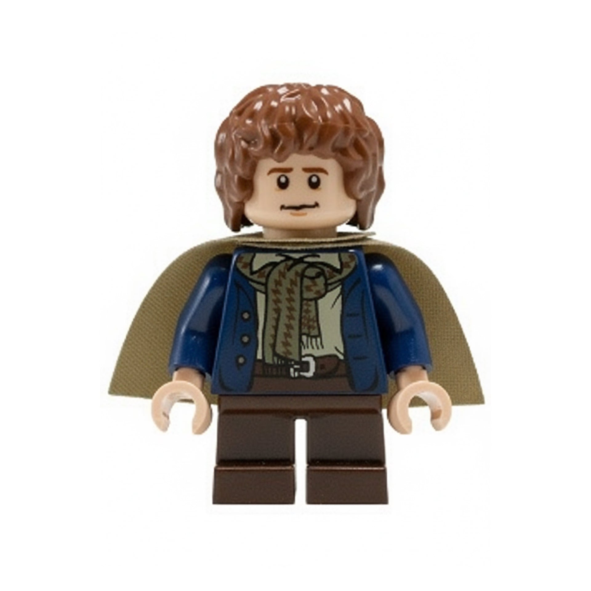 lor012 Peregrin Took (Pippin) - Dark Blue Jacket, Olive Green Cape
