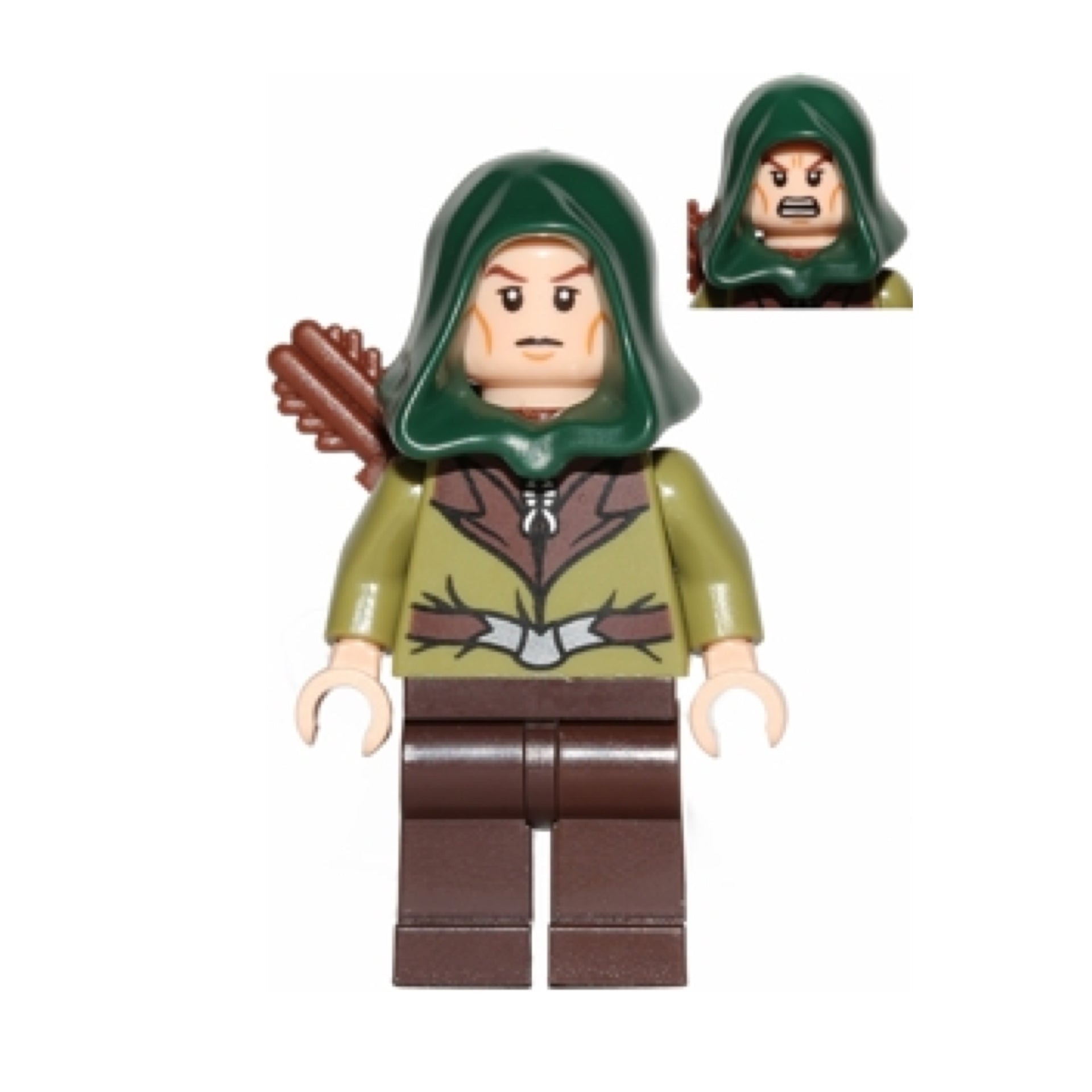 lor026 Mirkwood Elf Guard - Hood, Quiver