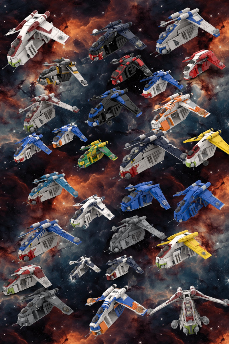 REPUBLIC GUNSHIP MYSTERY BOX! (V1-V5)