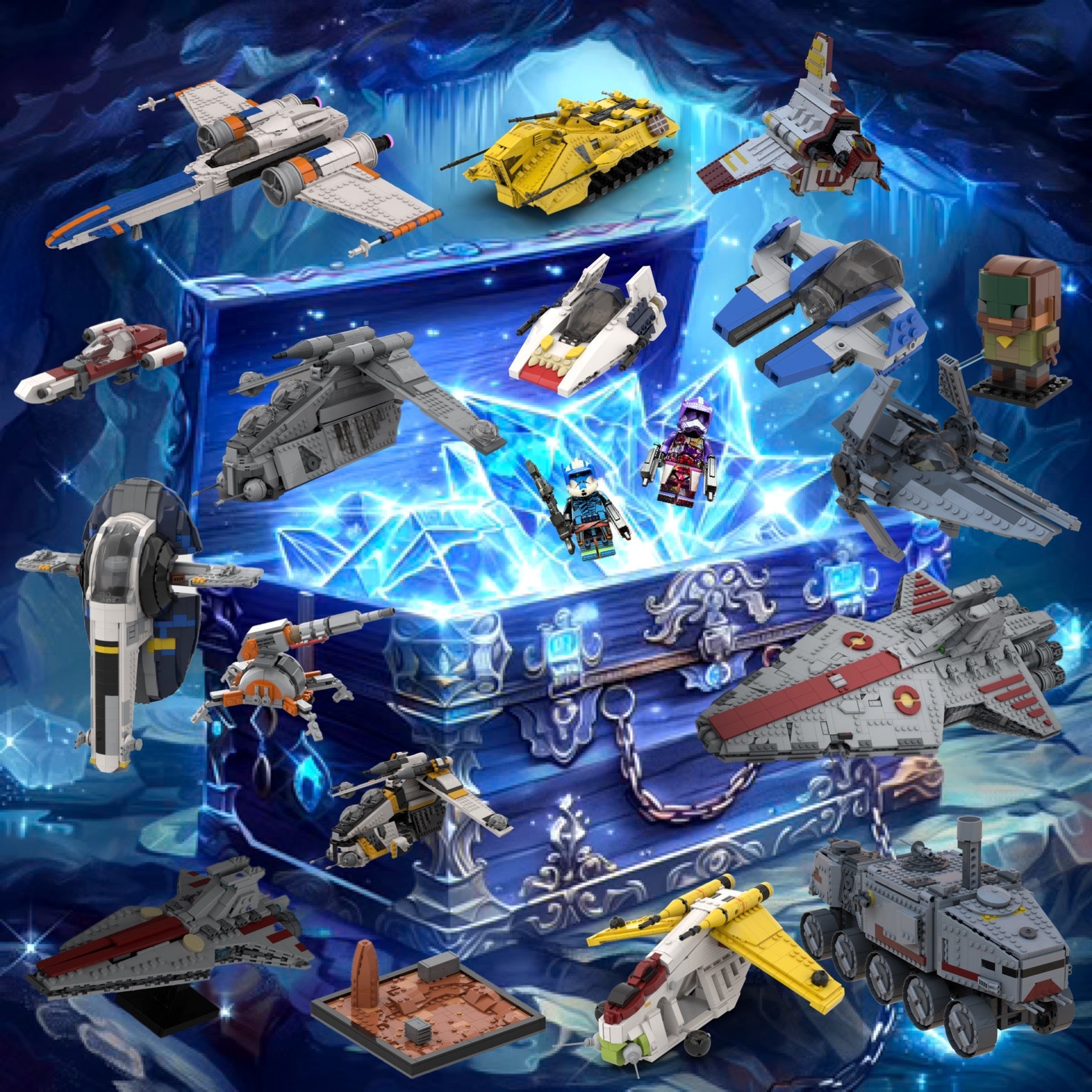 FREE GIFT | FREE 3 SETS OR FIGURE MYSTERY GRAB BAG!