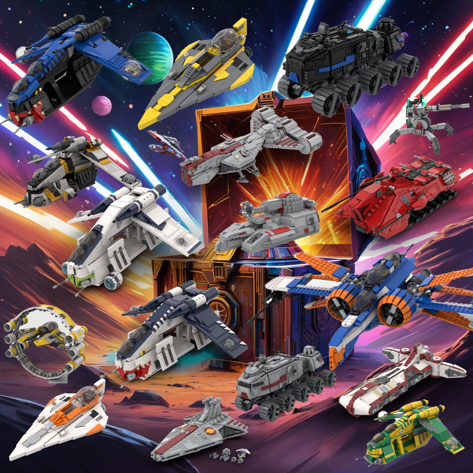 GALAXY EDITION REPUBLIC BOX (PLAYSCALE MEGA PROMO)
