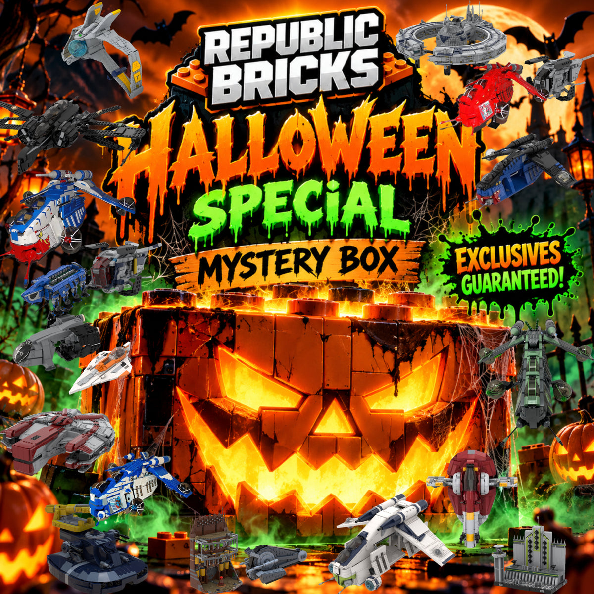 HALLOWEEN MYSTERY BOX WITH EXCLUSIVE GUNSHIPS!