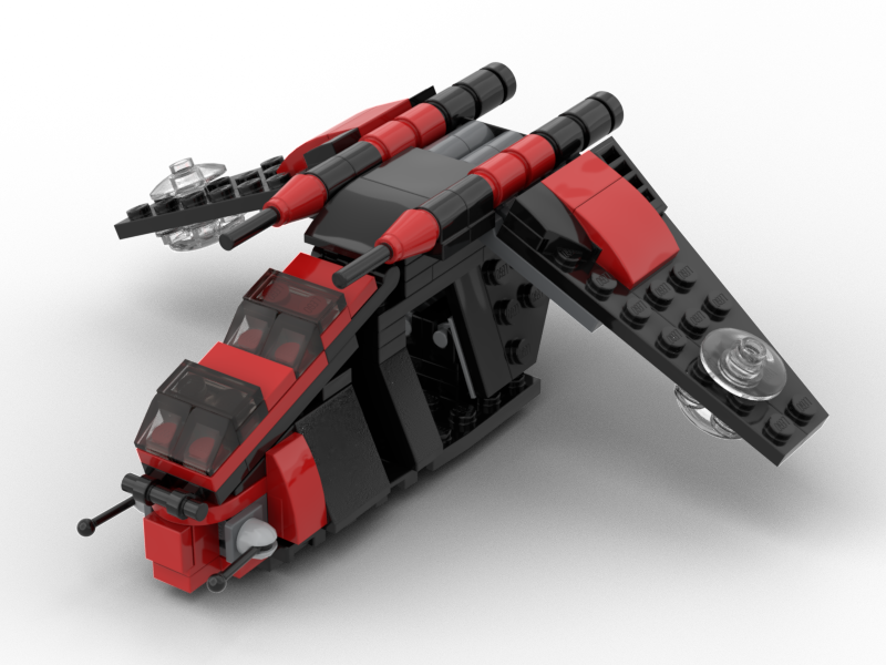 14008: MICRO REPUBLIC GUNSHIP (MEDIUM SHADOW SHOCK)