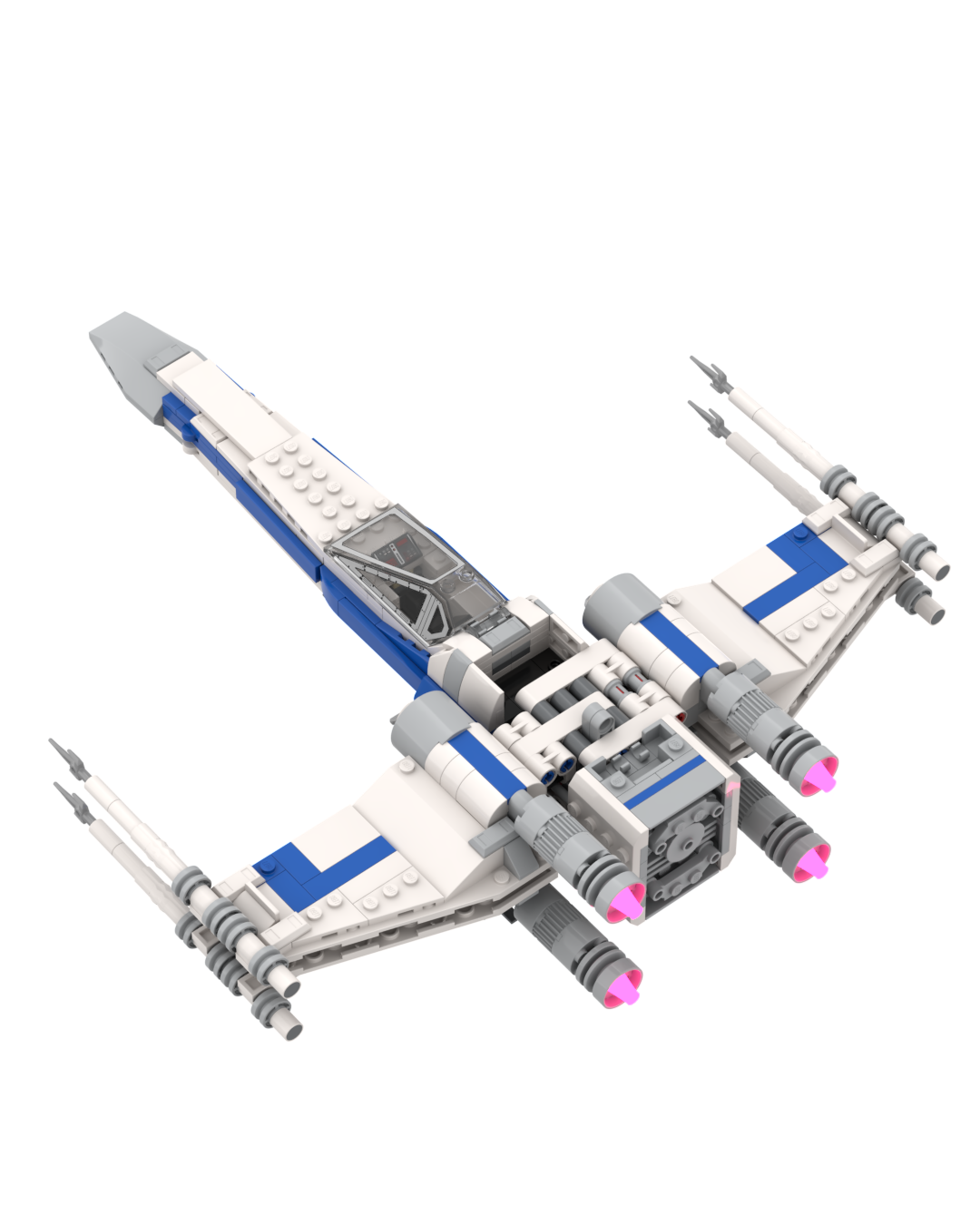 NEW REPUBLIC X-WING - HPBRICKS