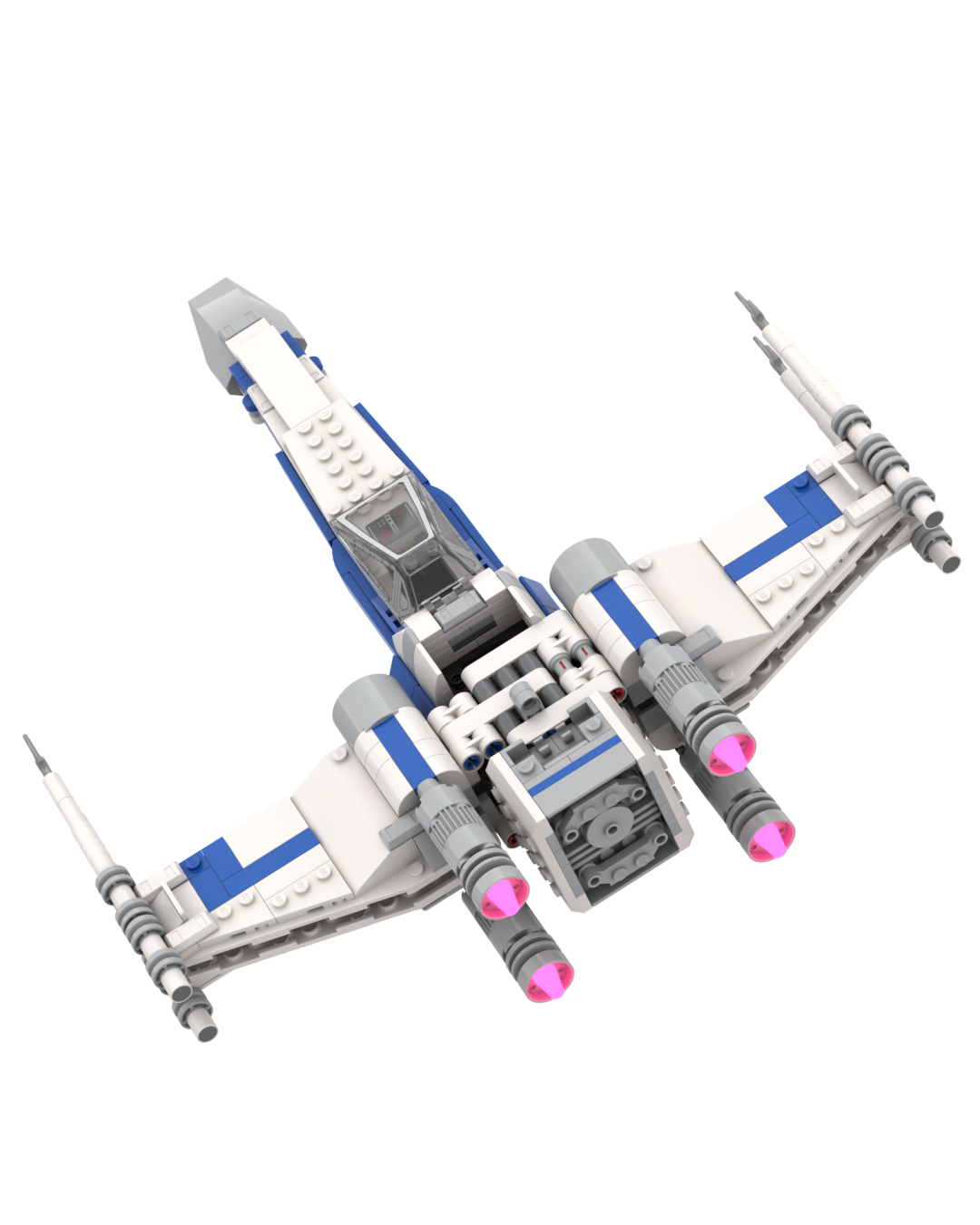 NEW REPUBLIC X-WING - HPBRICKS