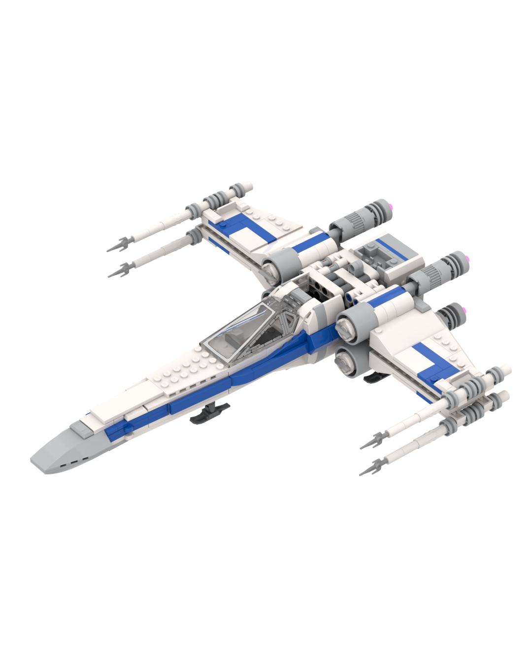 NEW REPUBLIC X-WING - HPBRICKS