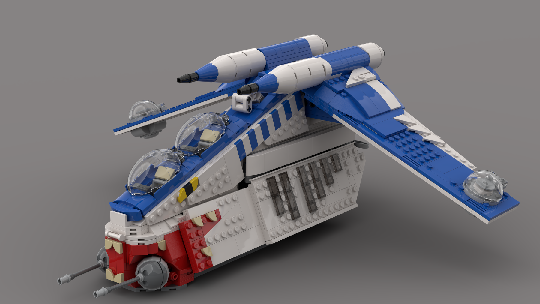 13829: REPUBLIC GUNSHIP (MUUNILINST 10 2023 BLUE)