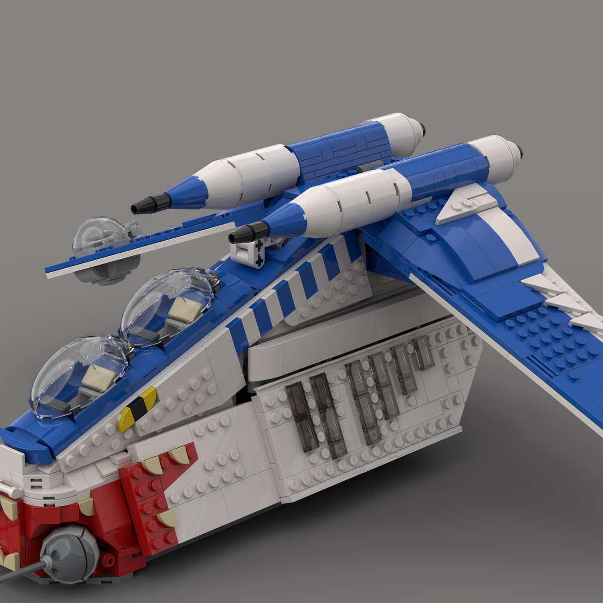 13829: REPUBLIC GUNSHIP (MUUNILINST 10 2023 BLUE)