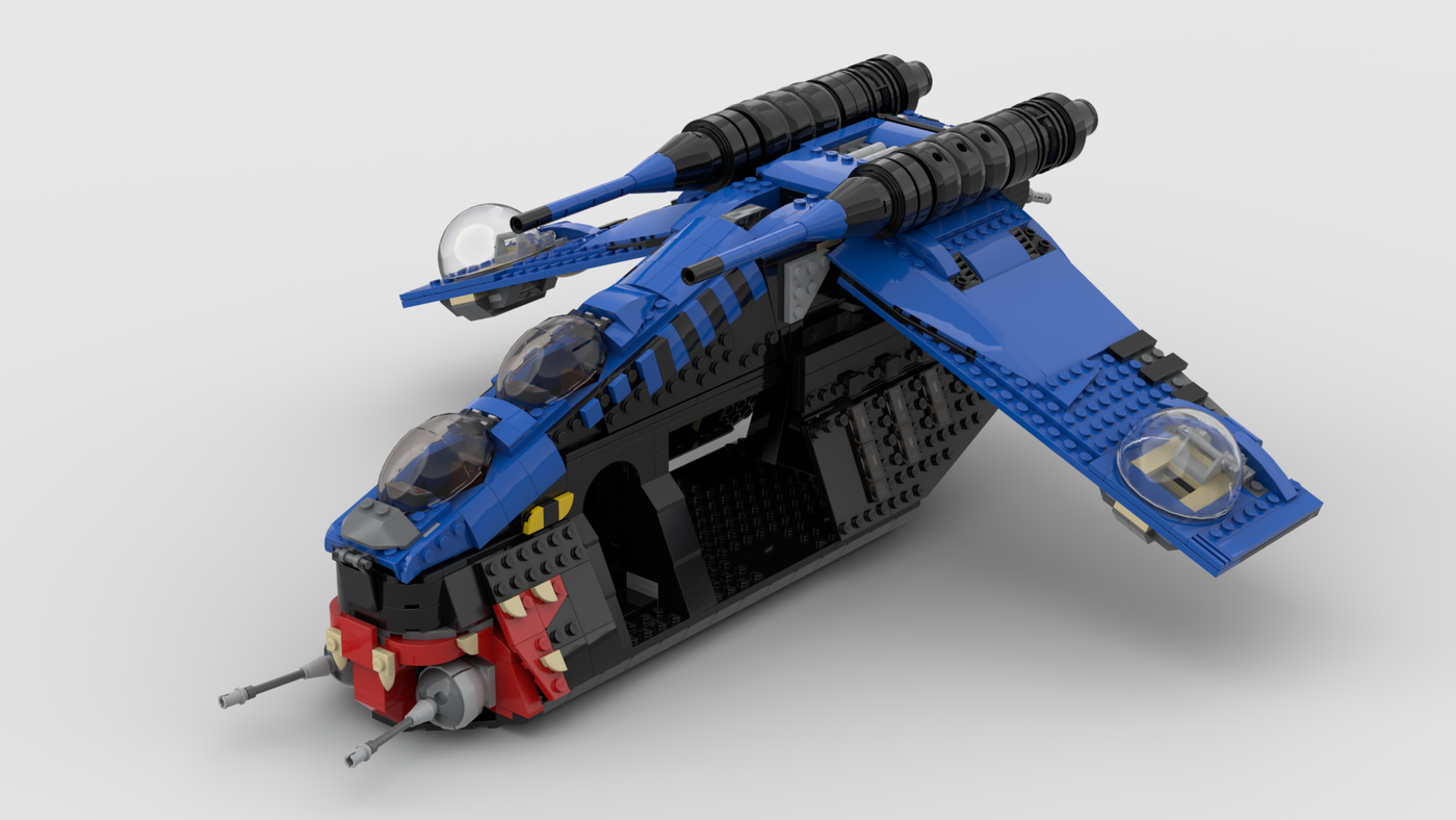 13839: REPUBLIC GUNSHIP (MUUNILINST 10 SHADOW BLUE)