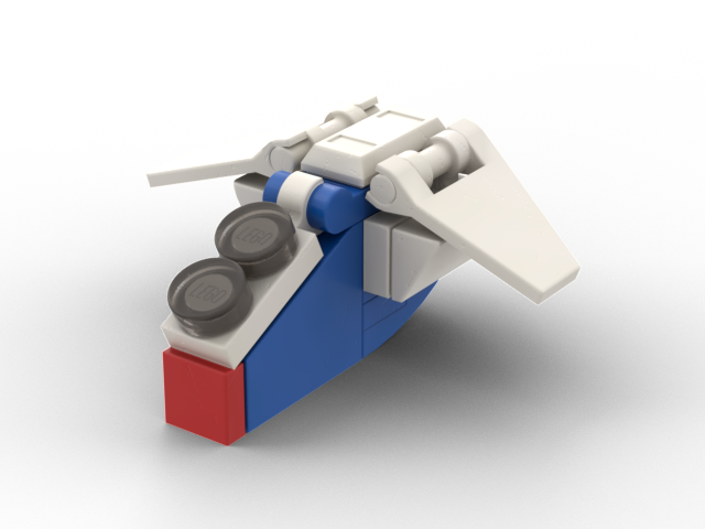 14108: MICRO REPUBLIC GUNSHIP (SMALL MUUNILINST 10 INVERTED)