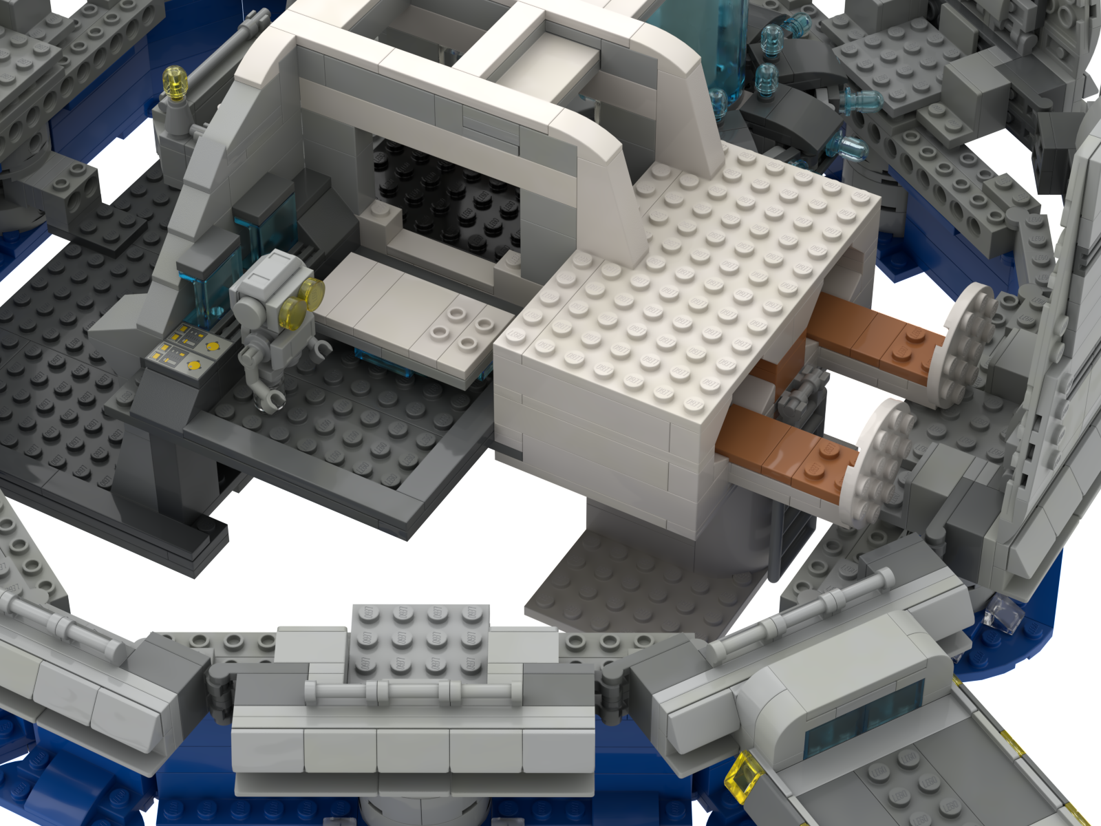 UCS KAMINO FACILITY WITH SLAVE 1 & TRIDENT CLASS ASSAULT SHIP (READ ITEM DESCRIPTION)