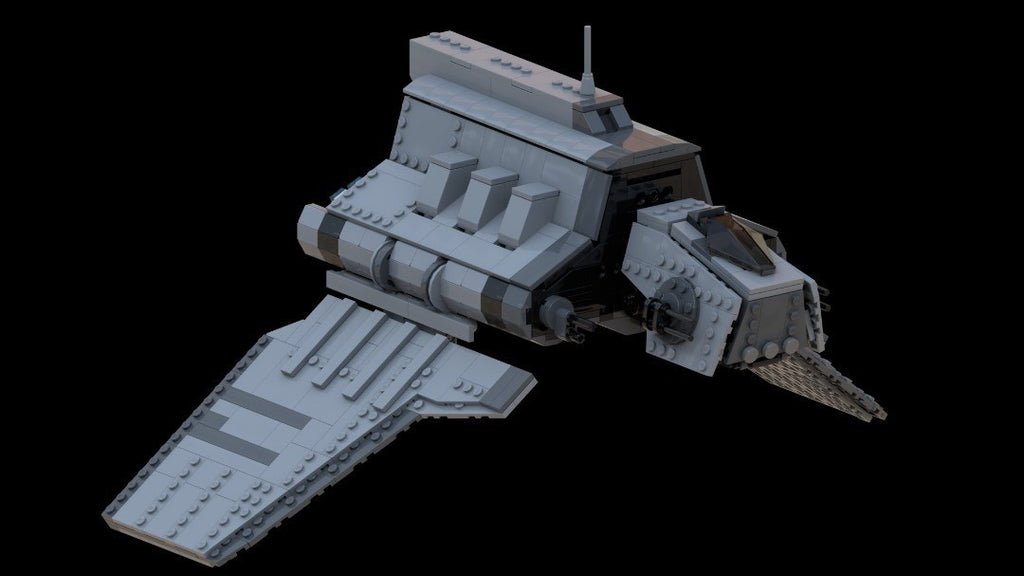 Moc Republic Bricks Bad Batch Shuttle Bad Batch Imperial Attack