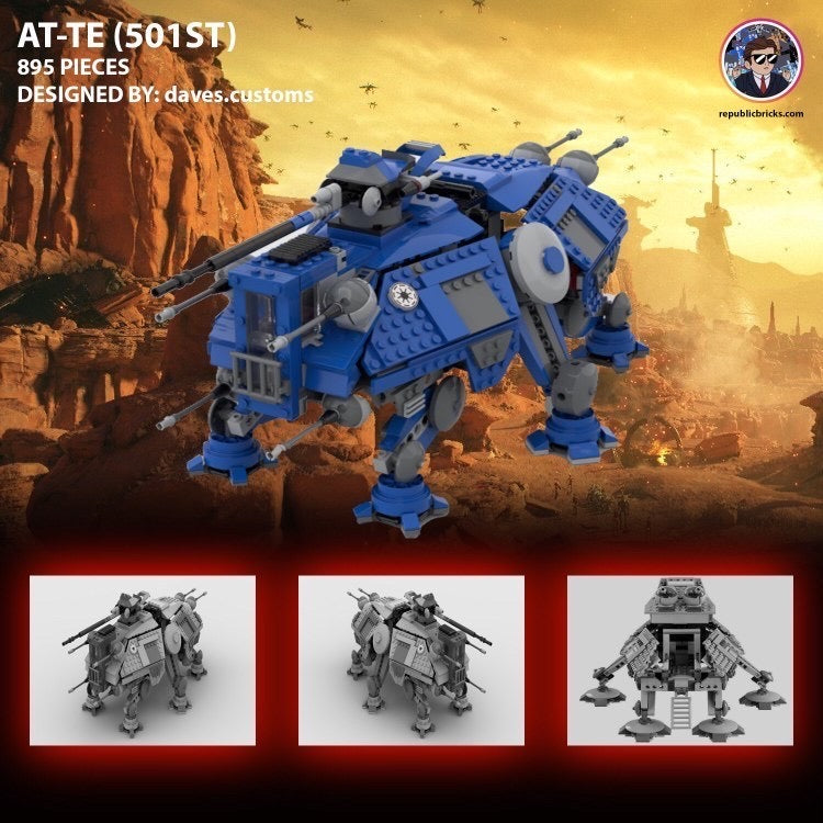 501ST INSANE COMBO! (DROPSHIP, AT-OT, GUNSHIP AND AT-TE!) OVER $1200 IN VALUE!