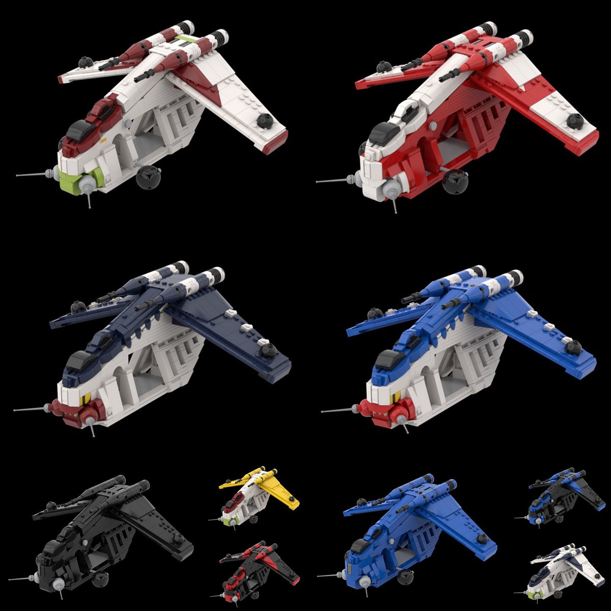 Republic Gunship Renders REPUBLIC GUNSHIP V3