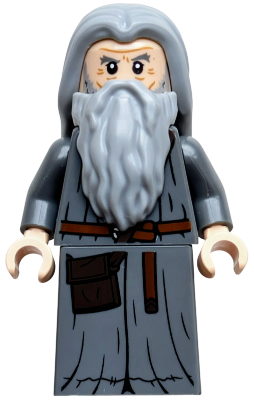 Lor153 Gandalf the Grey - Hair, Robe