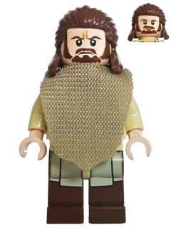 Qui-Gon Jinn - Poncho, Reddish Brown Beard Item No: sw0651