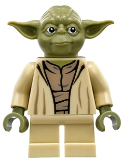 Yoda - Olive Green, Open Robe with Large Creases Item No: sw0707